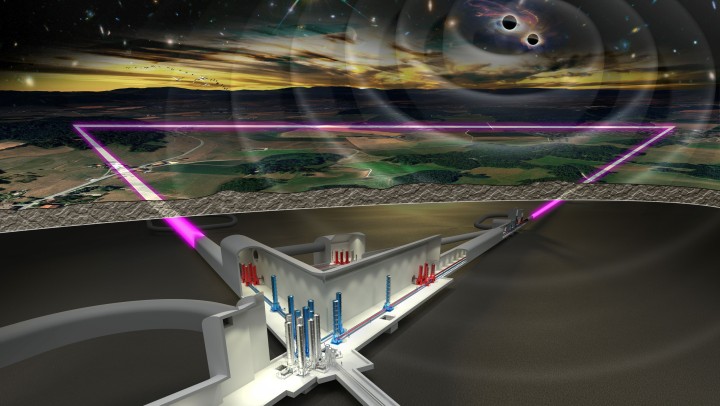 Bild des Einstein Teleskops (ET)