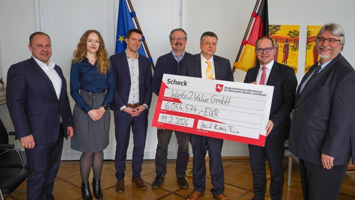 Land Niedersachsen fördert Thermolyseanlage der Waste2Value GmbH mit über 6 Millionen Euro