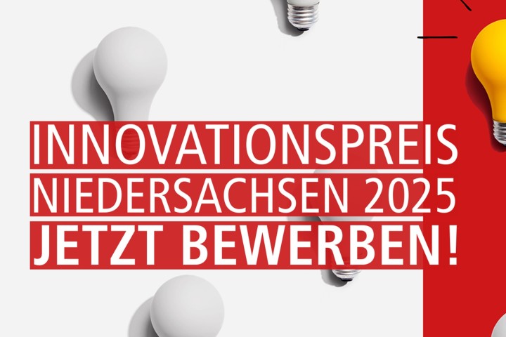 Innovationspreis Niedersachsen 2020, eine Ehrung für innovative Projekte und Unternehmen in der Region Niedersachsen.