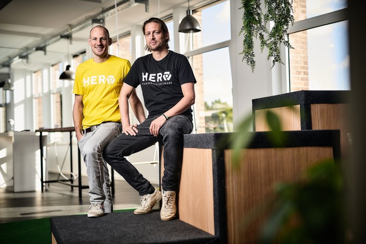 Foto der Gründer & Geschäftsführer von HERO: Michael Kessler & Philipp Lyding, Bildrechte: Philipp Arnoldt