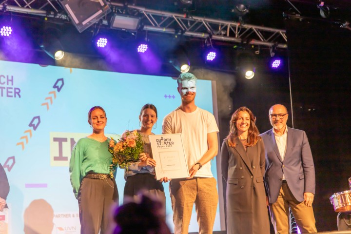 Die 2. Platzierten in der Kategorie Impact: WasteSide GmbH